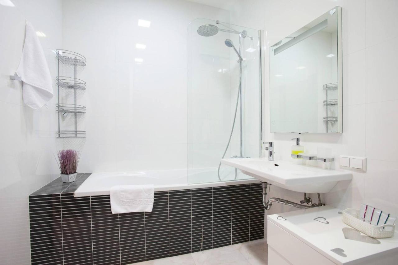 Navit Apartments With Breakfast, Near The Railway Station, The City Center And The Park Kiev Eksteriør billede